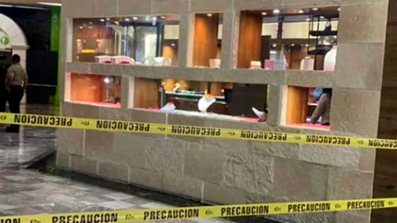 Roban joyería en Interlomas, Edomex; guardia de seguridad resulta herido 