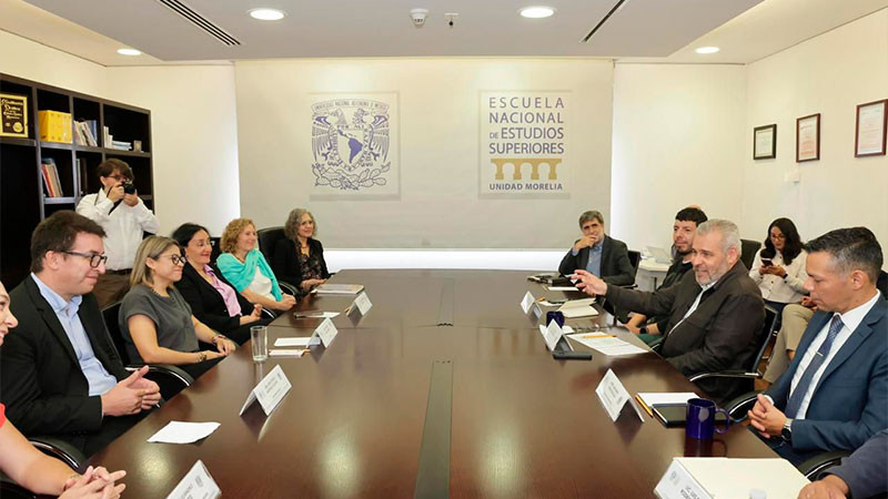 Gobierno de Michoacán y UNAM reforzarán acciones ambientales