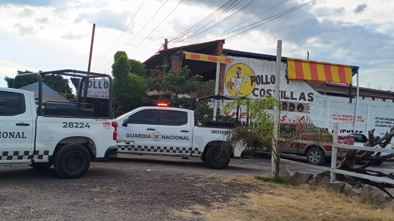 Ataque en local de comida deja un muerto y un herido en Celaya, Guanajuato