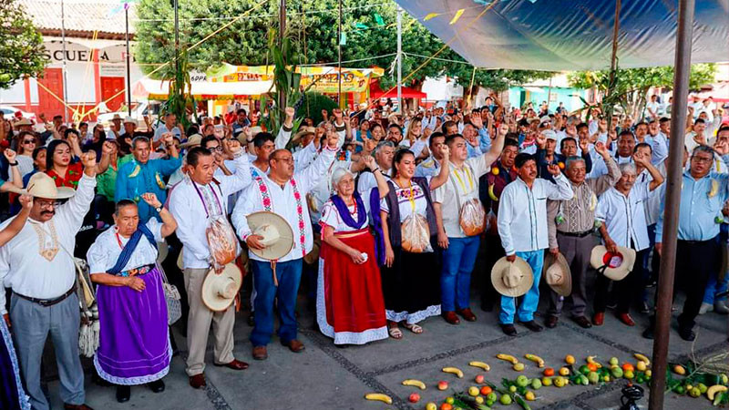 En Zacapu haremos justicia para los pueblos originarios: Mónica Valdez 