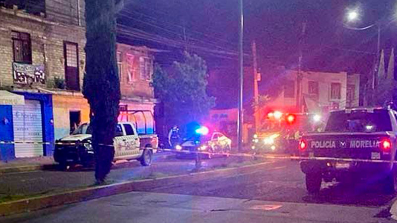 Hieren con arma de fuego a un individuo en Morelia, Michoacán 