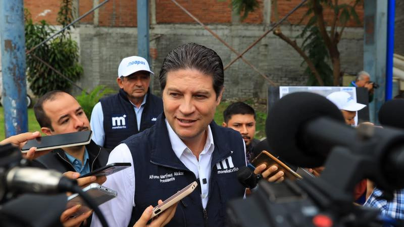 Acuaférico suministrará lo equivalente a 5 pozos de agua en Morelia, anuncia Alfonso Martínez