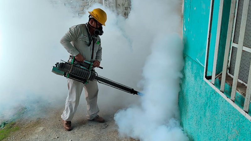 Arranca sector salud operativo contra el dengue en Tumbiscatío, Michoacán  