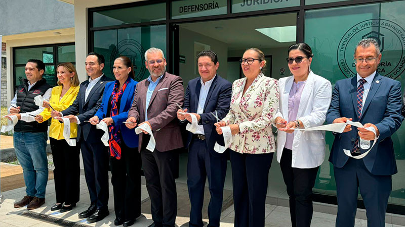 Abren puertas de Centro de Defensoría Pública en Zamora, Michoacán 