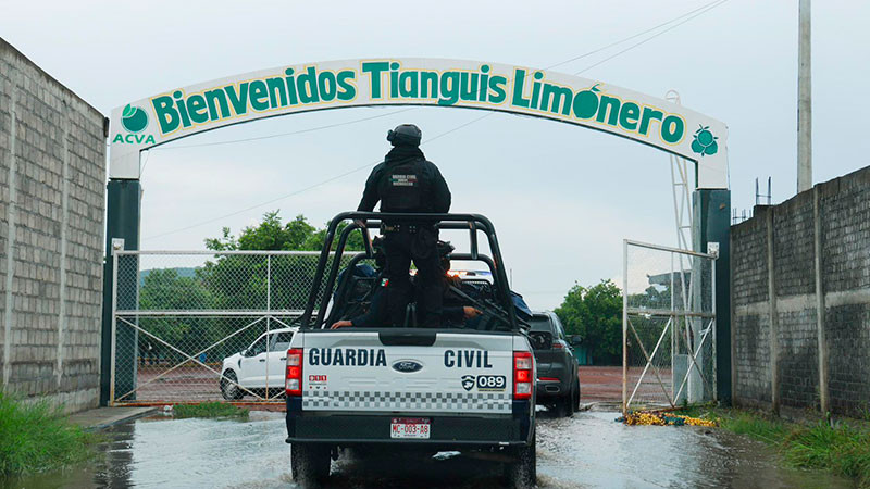 Asumirá Gobierno de Michoacán control del tianguis limonero de Apatzingán