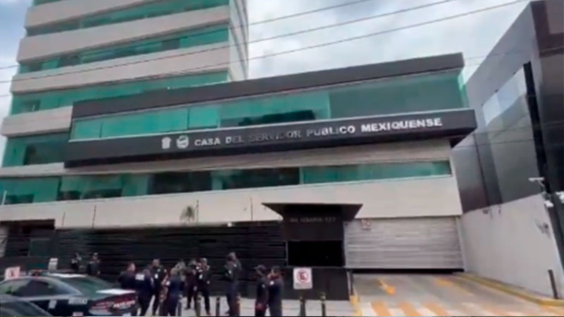 Riña entre integrantes del SUTEYM deja dos lesionados en Toluca 