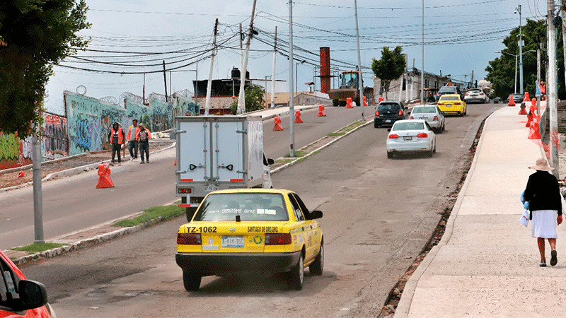 Advierten retrasos en ciclovía de Corregidora, Querétaro 