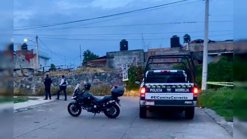 Ultiman a tiros a un hombre en Morelia, Michoacán 