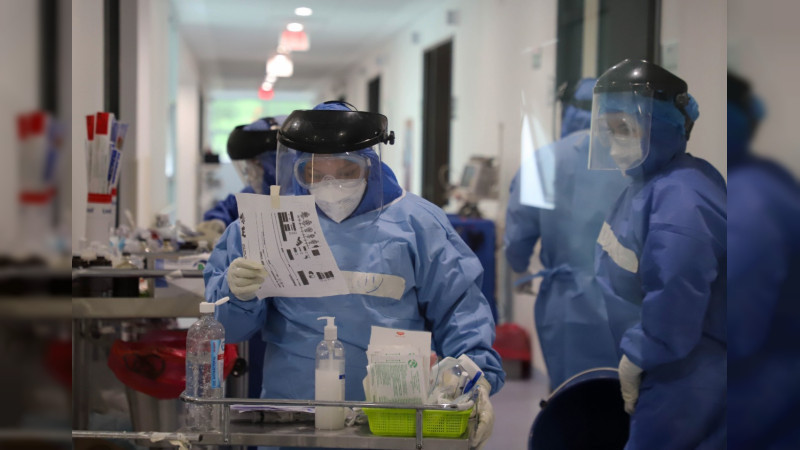 México suma 460 muertes y 11 mil 692 contagios de Covid-19 