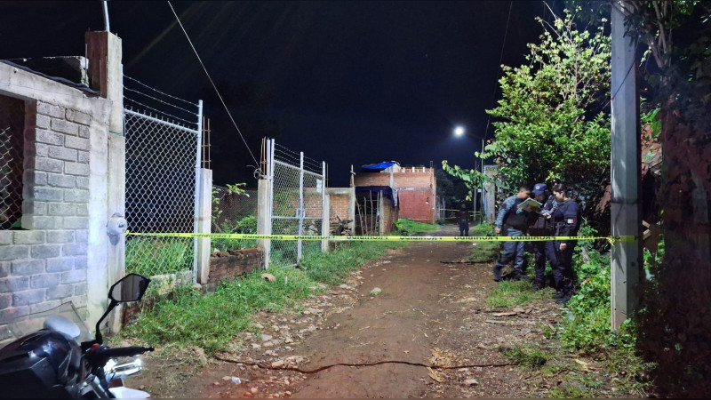 De 10 balazos quitan la vida a un hombre en el oriente de Uruapan, Michoacán 