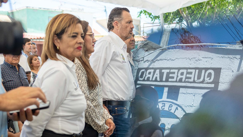 Entregan obra de mejoramiento en calles de la colonia Rinconada del Sol 