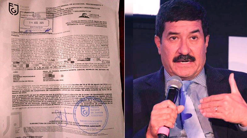 Javier Corral es declarado prófugo de la justicia por la Fiscalía Anticorrupción de Chihuahua 