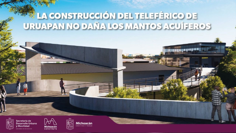 Teleférico no afecta cauces de ríos superficiales ni subterráneos: Conagua 