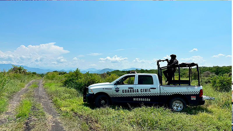 Sin “bajar la guardia”, mantiene Guardia Civil operatividad en Tierra Caliente michoacana