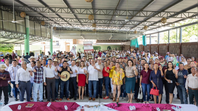 Propiciará Morón en Michoacán conversación sobre papel de Morena en la transformación