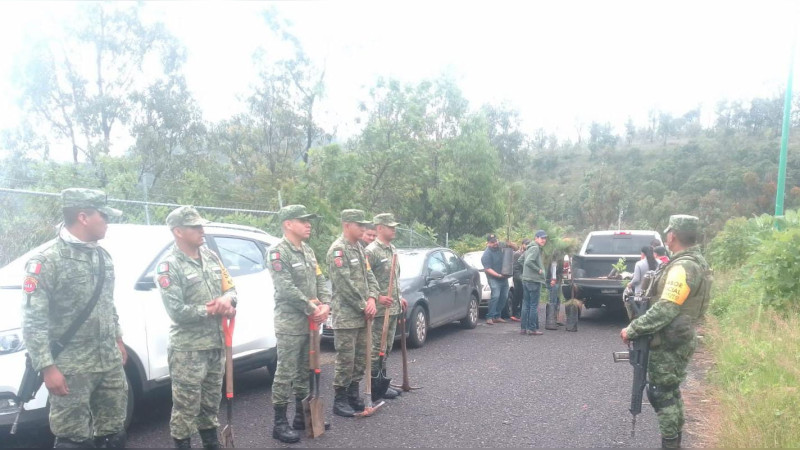 Ejército Mexicano Refuerza los Lazos con la Comunidad a través de la Reforestación en Morelia