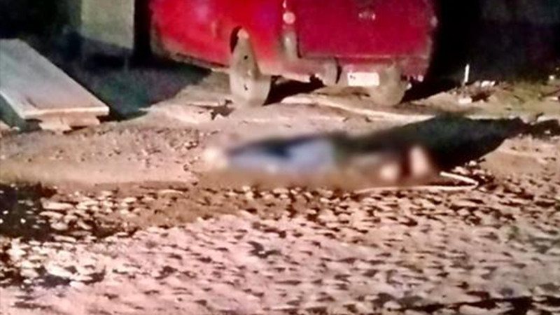 Ultiman a un hombre en Apatzingán, Michoacán, sería un ladrón 