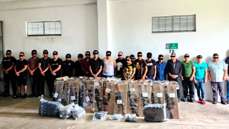 Vinculan a proceso a 17 mexicanos y 4 guatemaltecos por varios delitos en Chiapas  