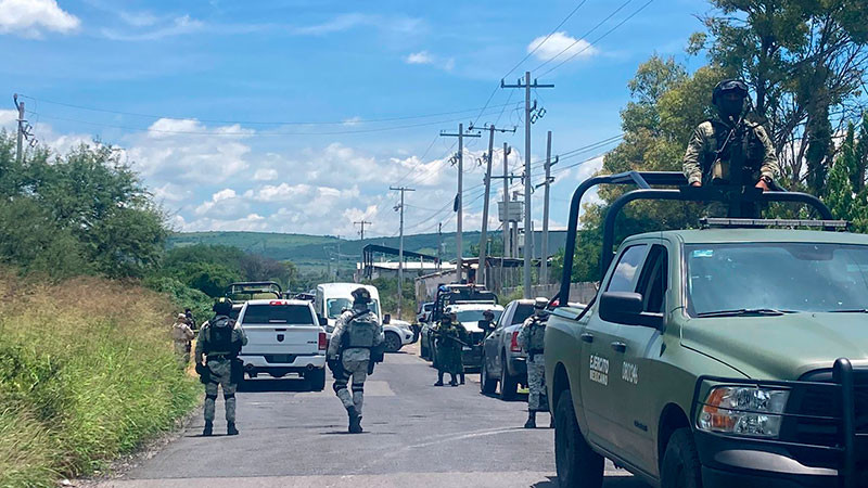 Ejecutan a cinco personas en comunidad de Guanajuato  