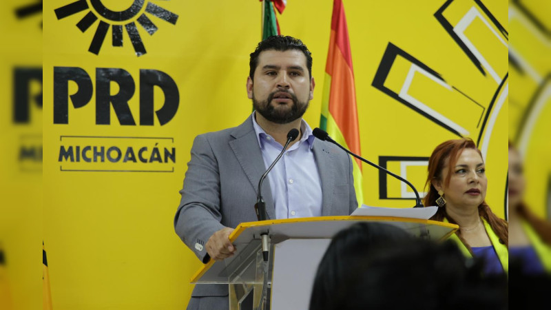 PRD Michoacán va por nueva militancia 