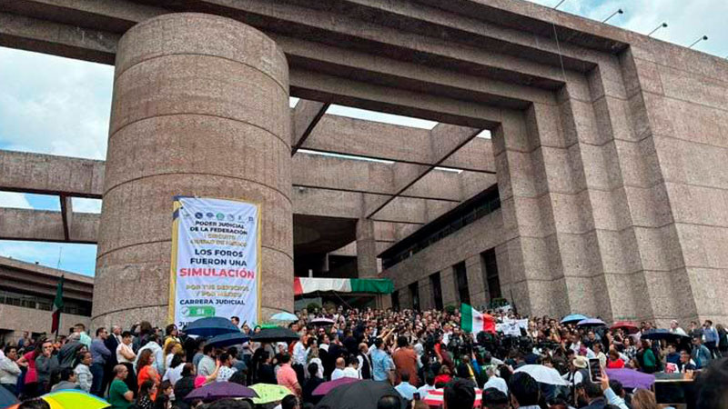 Suman 28 circuitos judiciales que se van a paro de labores 