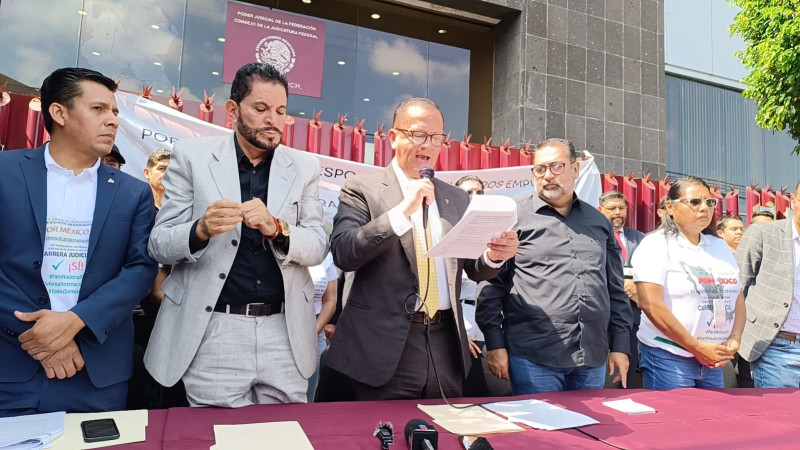 En Michoacán se suman jueces y magistrados a paro indefinido en protesta a Reforma del Poder Judicial  
