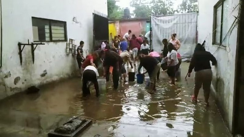 Inundaciones también afectan a Tláhuac en la Ciudad de México 