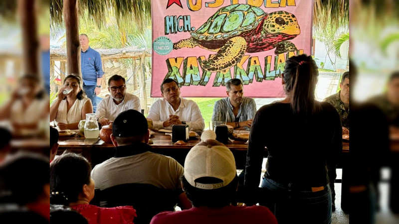 Atención conjunta entre estado y federación en Ostula: Torres Piña