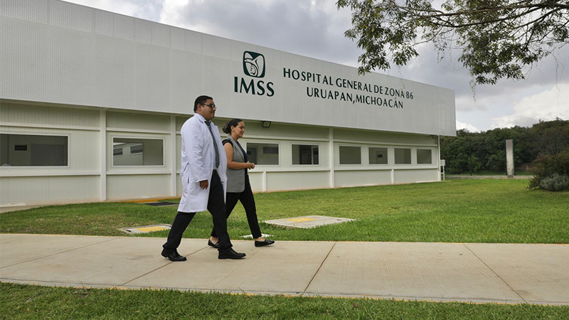 Nuevo hospital del IMSS en Uruapan mejora y amplía la cobertura médica: Bedolla 
