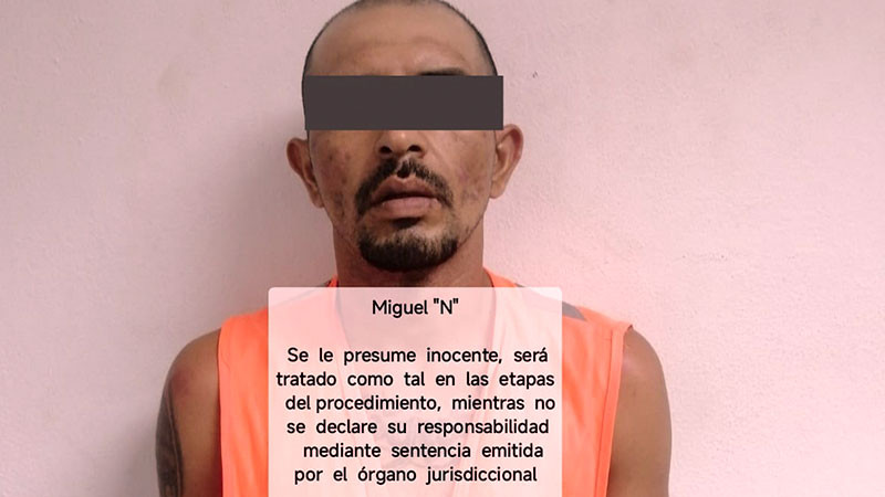 Policía Municipal de Mazatlán arresta a presunto ladrón de local comercial  