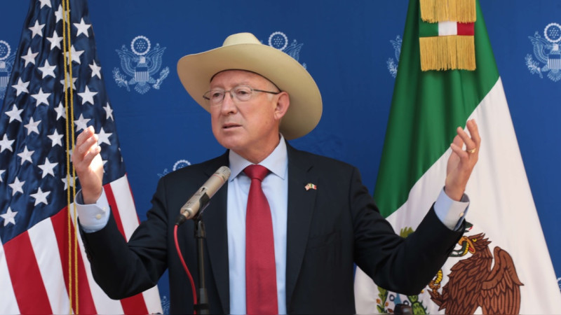 Elección de jueces a consulta popular, un “riesgo mayor” para la democracia de México: Embajador de EEUU en México, Ken Salazar 