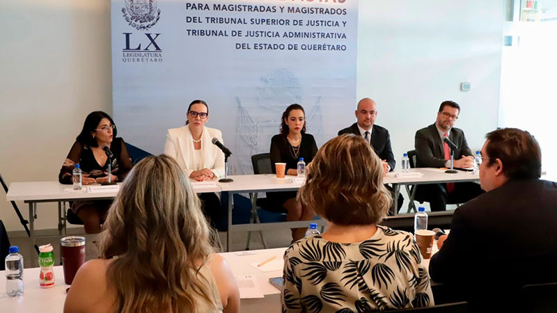 Diputados queretanos evalúan a candidatos a magistrados 