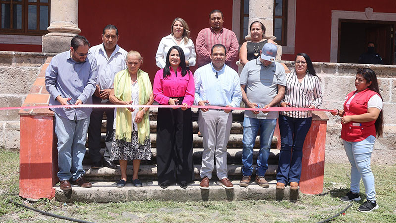 Inauguran Primera Etapa de la Ex Hacienda de Guadalupe en Tarímbaro