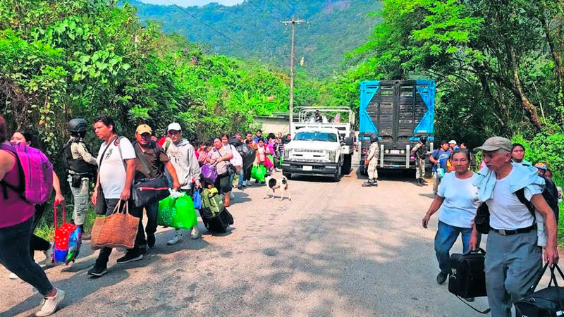  Crimen organizado priva de la libertad a más de 60 hombres en la Sierra de Chiapas 