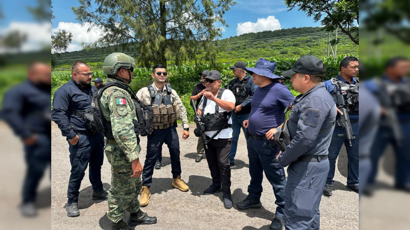 Amplían e intensifican búsqueda de policías comunales de La Cantera en Michoacán  