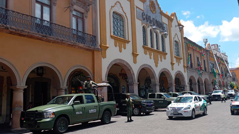Se registra ausencia de elementos de seguridad municipal en Celaya, por "revisión de armamento" 