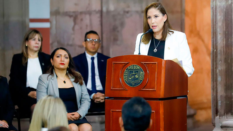 A construir juntos un México donde la ley sea aplicada y respetada, convoca la diputada Laura Ivonne Pantoja 