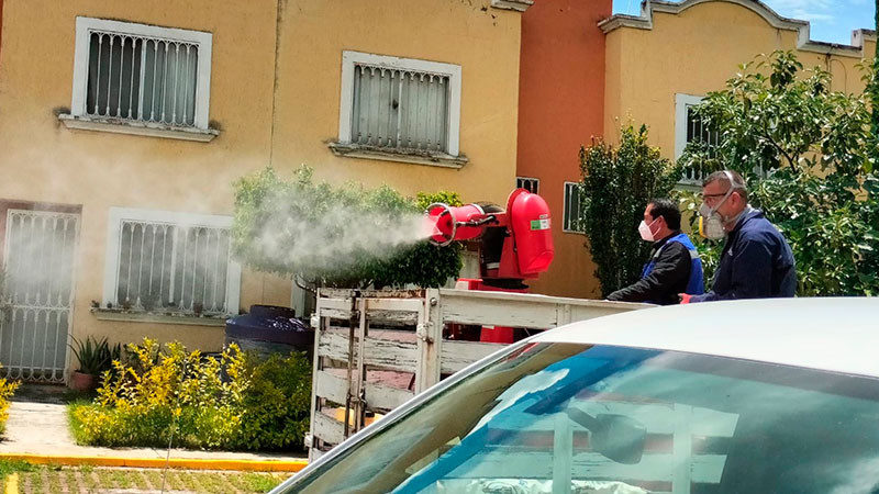 Gobierno de Morelia brinda servicios de salud en Hacienda Tiníjaro