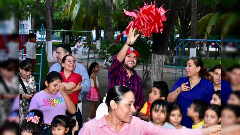 Impulsa Reyes Galindo espacios de sano esparcimiento para familias huacanenses 