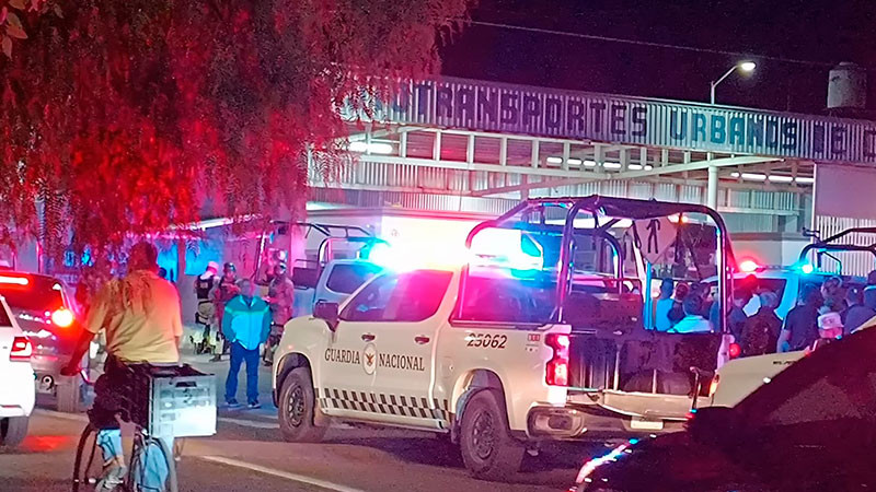 Atacan base de transporte en Celaya, Guanajuato: Hay tres personas sin vida