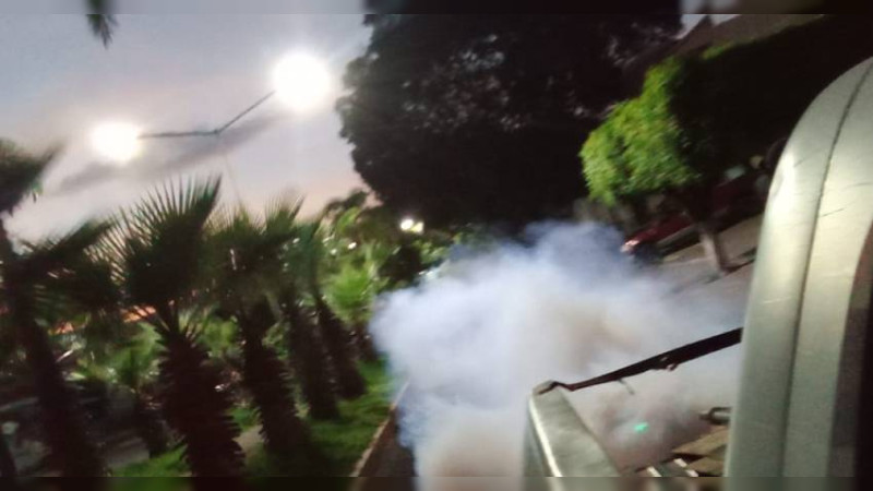 Sector salud protege contra el dengue a la población de Jiquilpan 