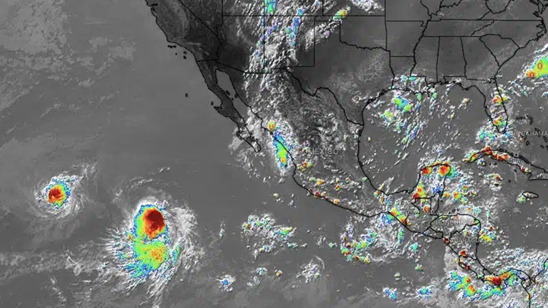 Se forma la tormenta tropical Héctor en el Pacífico 