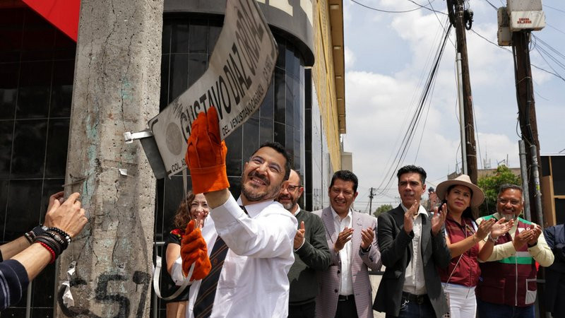 Martí Batres elimina el nombre “Gustavo Díaz Ordaz” de calles en la Ciudad de México 
