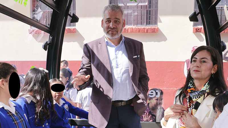 Vamos por tercer ciclo escolar completo: Bedolla 