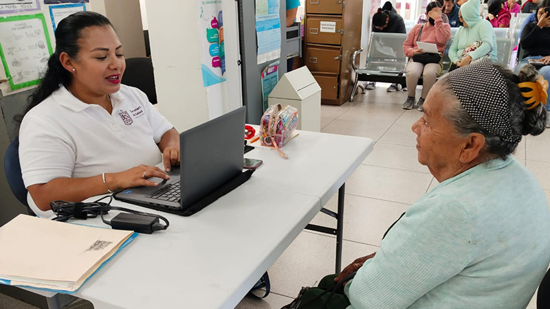 En el Centro de Salud de Uruapan se ofrece el registro gratuito al IMSS-BIENESTAR  