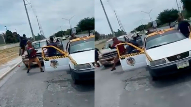 Atacan con arma blanca a joven en plena carretera, en Nuevo León 