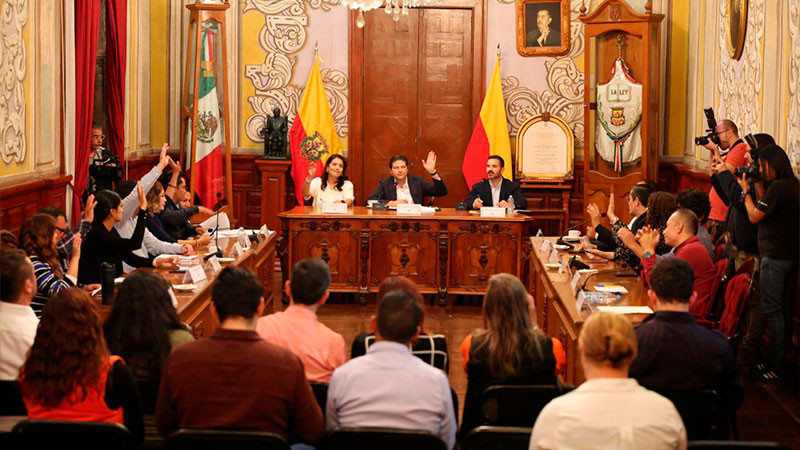 Cabildo de Morelia nombra la Comisión Instaladora del Ayuntamiento electo 2024-2027
