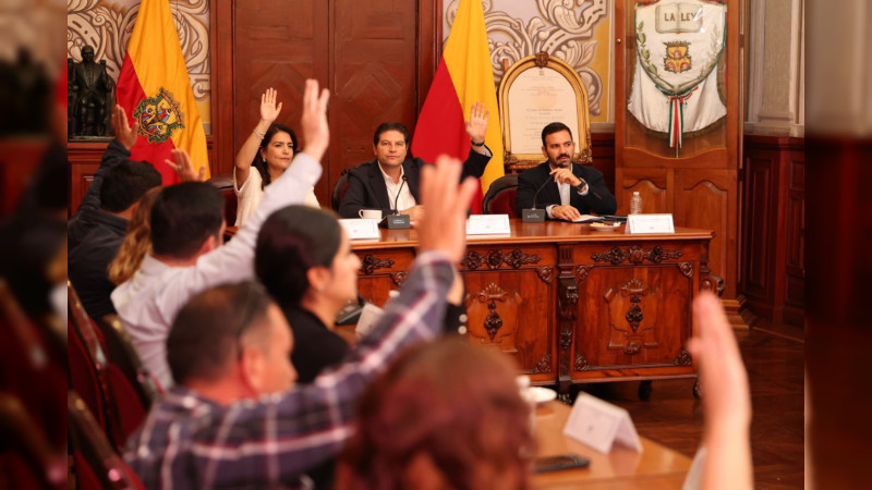Cabildo de Morelia nombra la Comisión Instaladora del Ayuntamiento electo 2024-2027