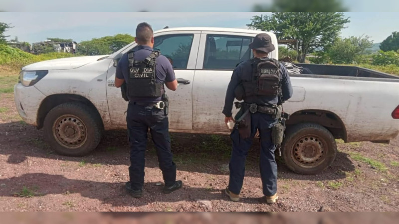 En una semana aseguran 33 vehículos robados en doce municipios de Michoacán: Hay tres detenidos 