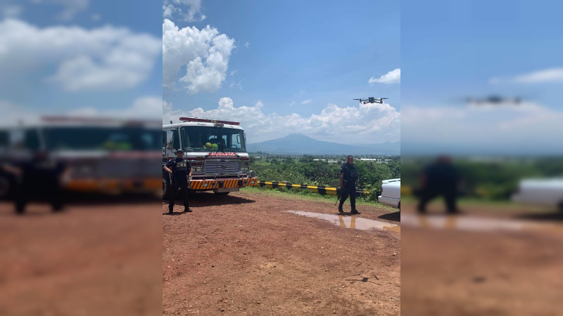 Continúa búsqueda de joven desaparecido en una presa de Tangancícuaro, Michoacán 